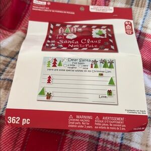 Christmas Foam Craft Kit - Red and White